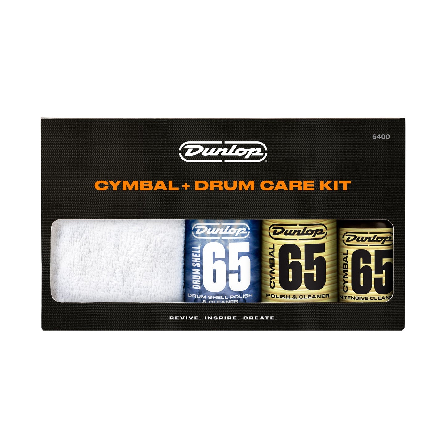 Dunlop 6400 System 65 Cymbal and Drum Care Kit