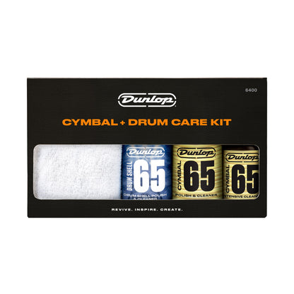 Dunlop 6400 System 65 Cymbal and Drum Care Kit
