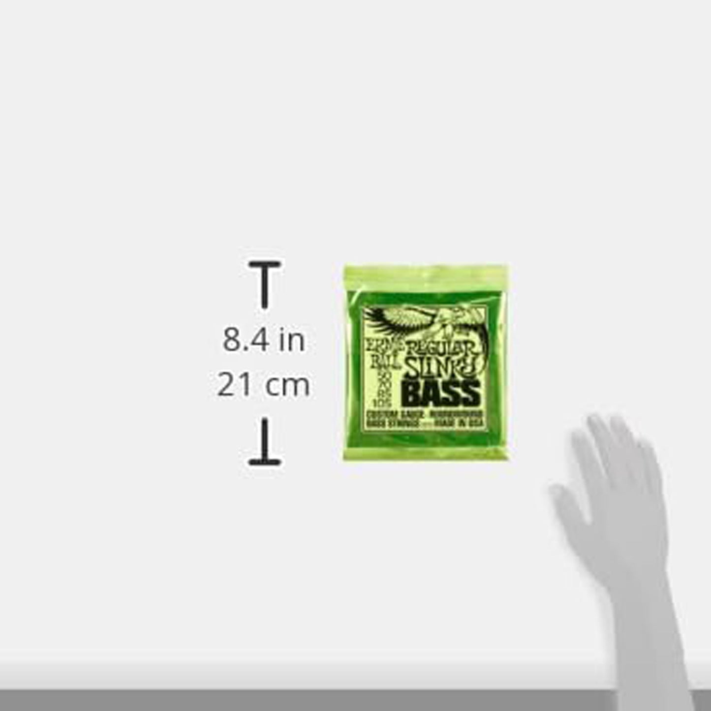 Ernie Ball P02832 Regular Slinky Nickel Wound Electric Bass Strings 50-105
