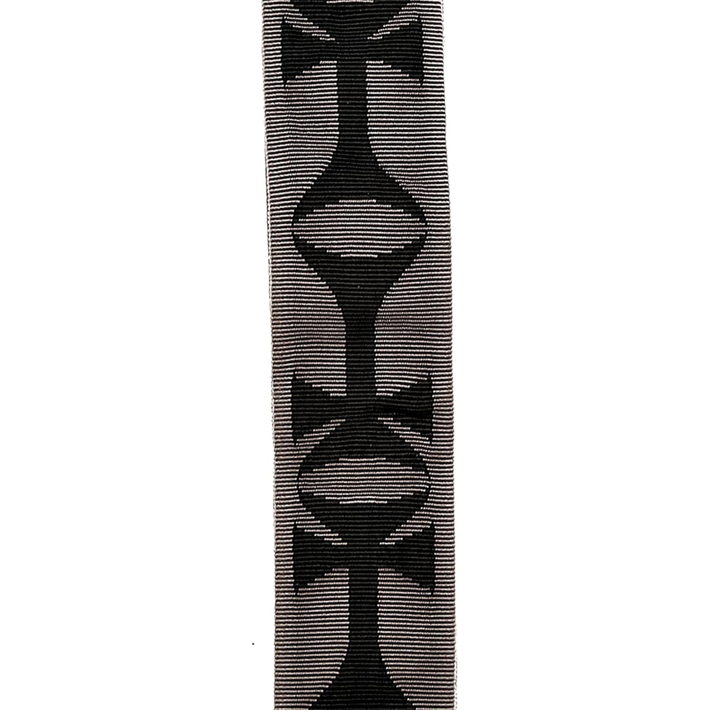 D'Addario 50PLF03 Planet Lock Cross Guitar Strap Black Grey