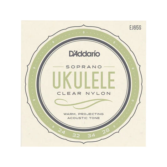 D'Addario EJ65S Pro-Arté Nylon Soprano Ukulele Strings ADF#B