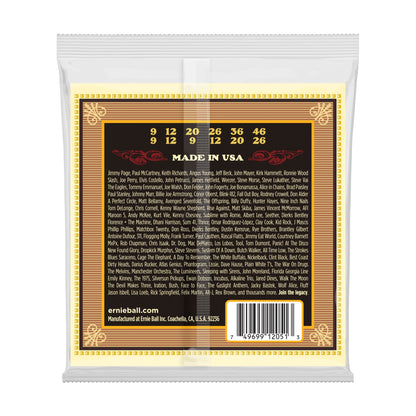 Ernie Ball P02047 Earthwood Silk & Steel Extra Soft Acoustic Strings 10-50