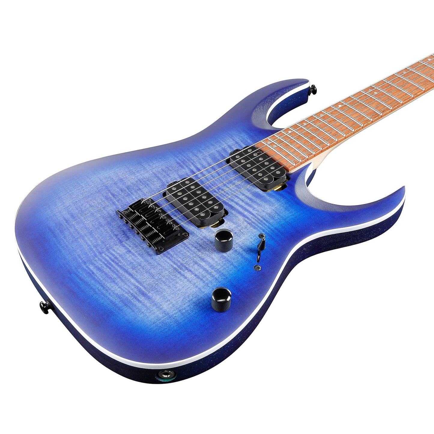 Ibanez RGA42FM-BLF Electric Guitar | Blue Lagoon Burst Flat