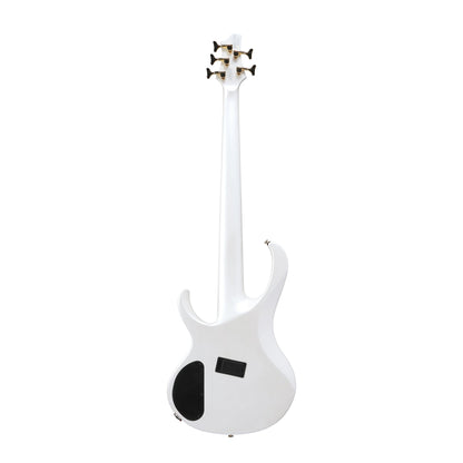 Ibanez BTB605MLM-PWM Bass Guitar | Pearl White Matte
