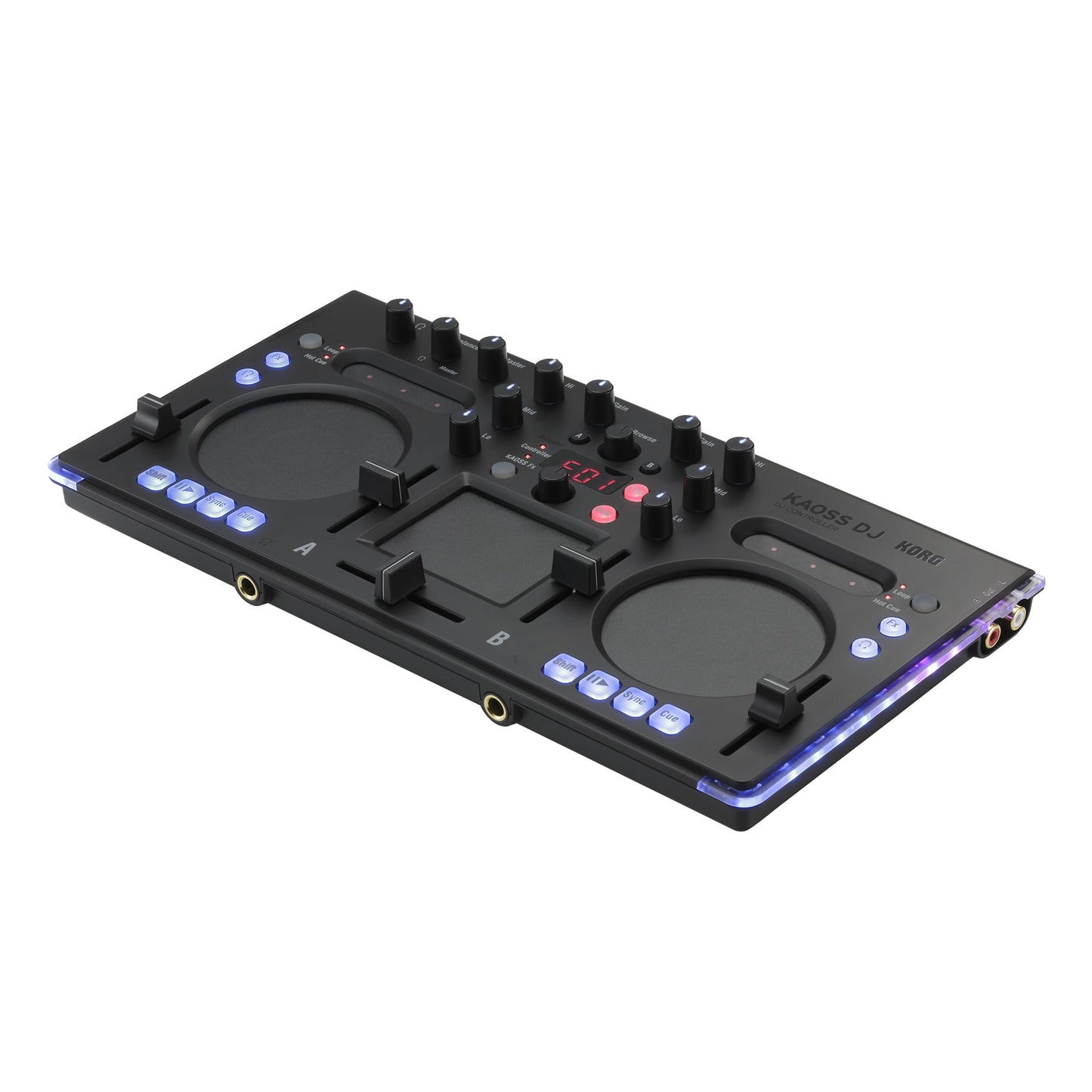 Korg KAOSS DJ Controller & Audio Interface | 120 Effects | Black