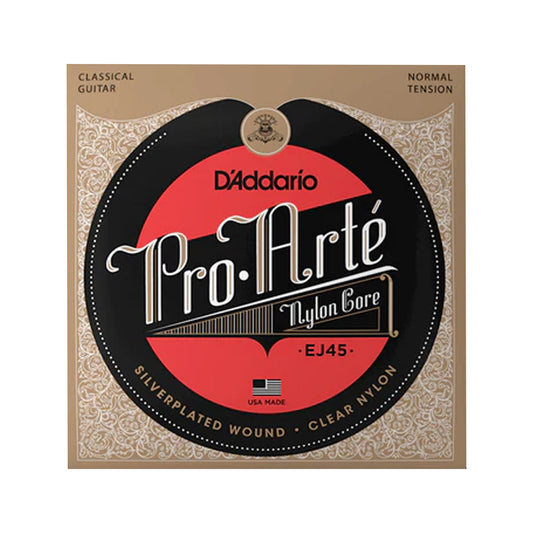 D'Addario EJ45 Pro-Arté Nylon Classical Guitar Strings Normal Tension