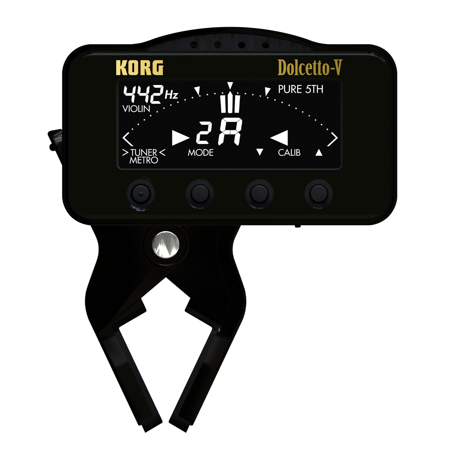Korg AW-3V Clip-On Tuner for Violin & Viola | Dolcetto