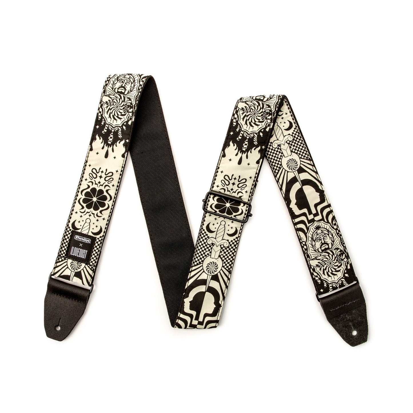 Dunlop ILD15 ILOVEDUST Night Spells Guitar Strap