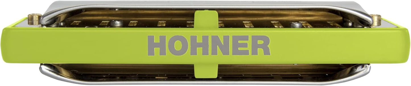 Hohner Rocket Amp – Diatonic Harmonica | Key C | Green