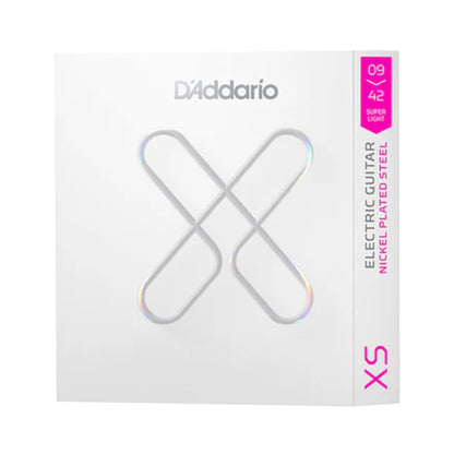 D'Addario XSE0942 XS Nickel Coated Electric Guitar Strings 9-42