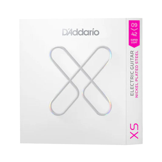 D'Addario XSE0942 XS Nickel Coated Electric Guitar Strings 9-42