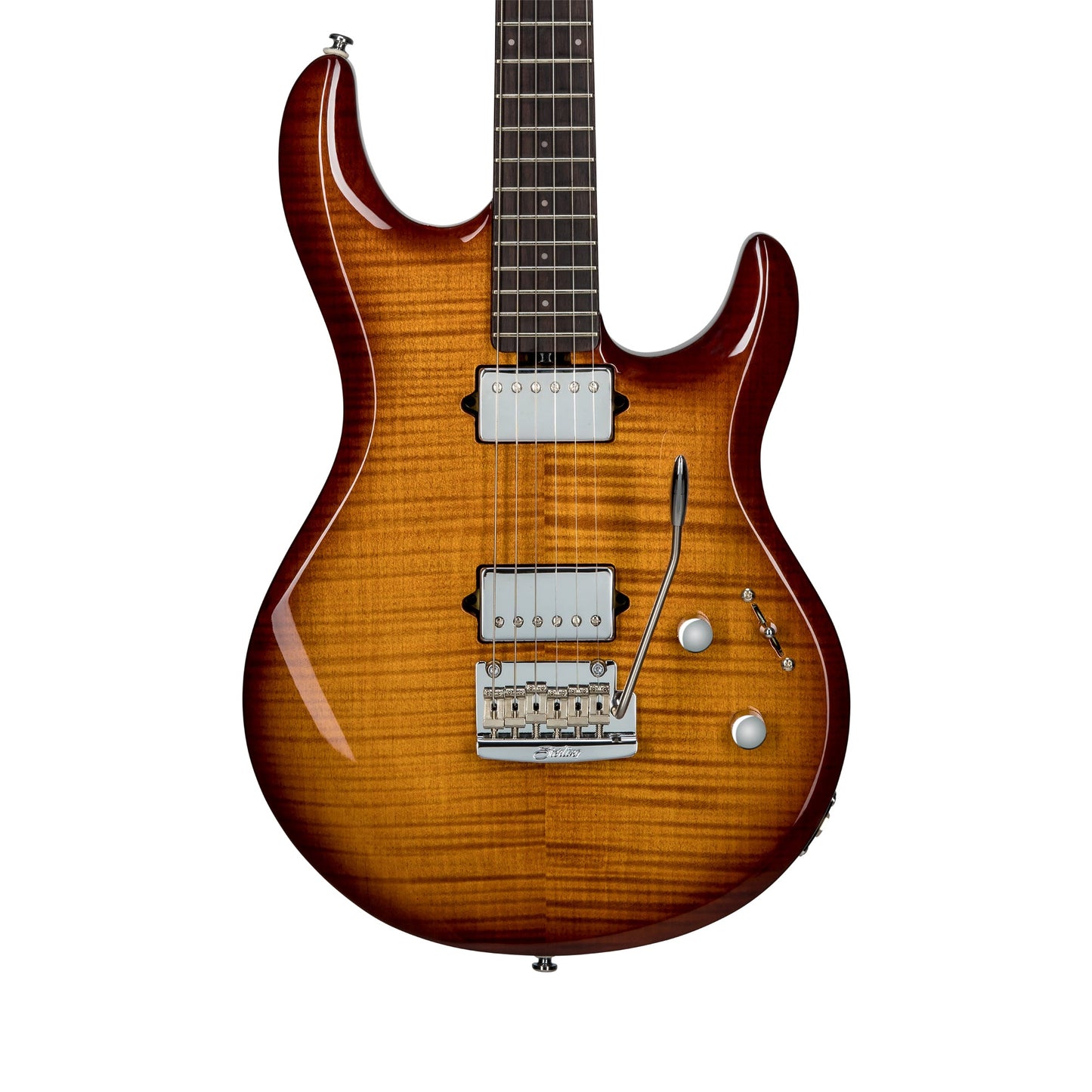 Sterling LK100-HZB – Steve Lukather 6-String Electric Guitar | Hazel Burst