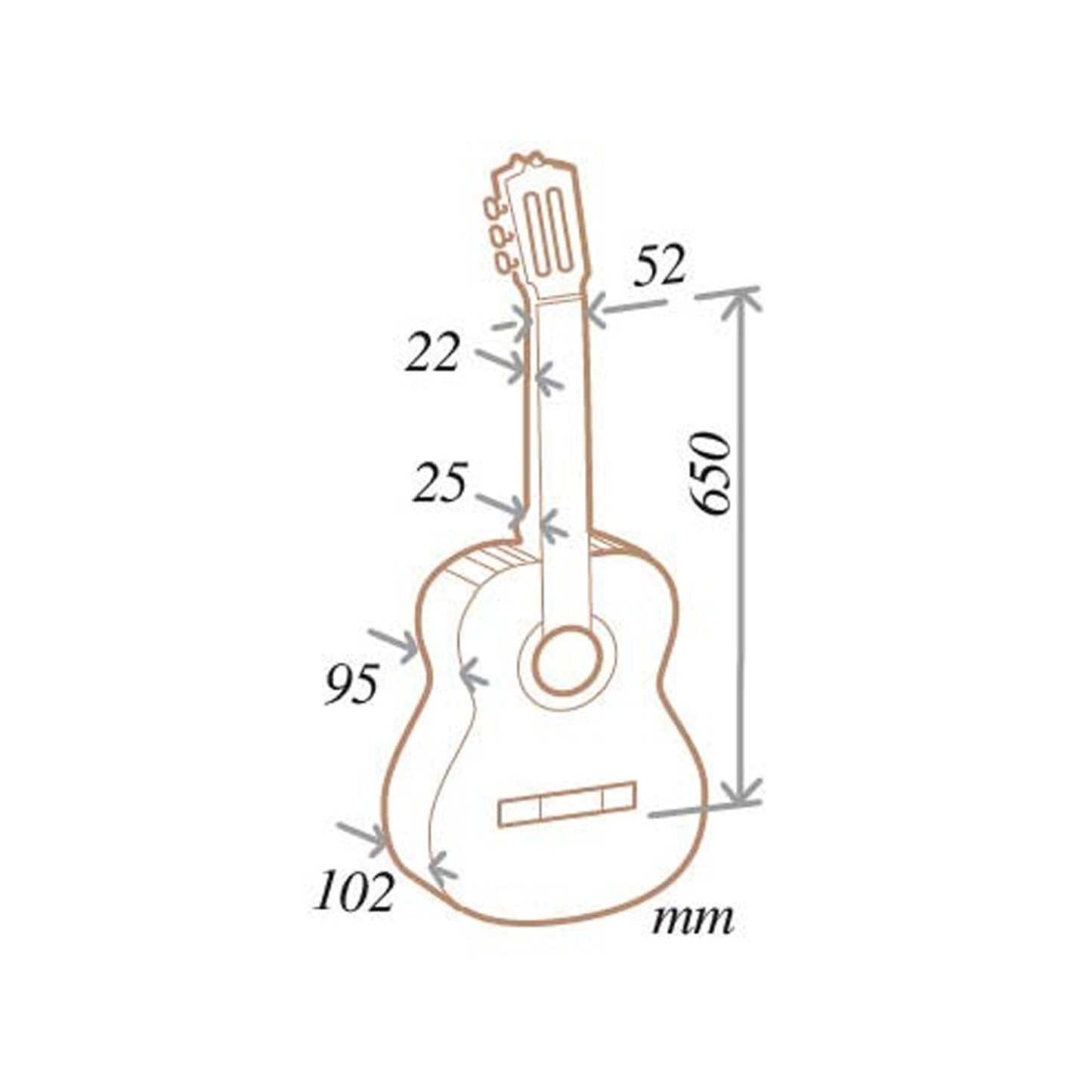 Almansa 1735 – Classical Guitar | Satin Finish