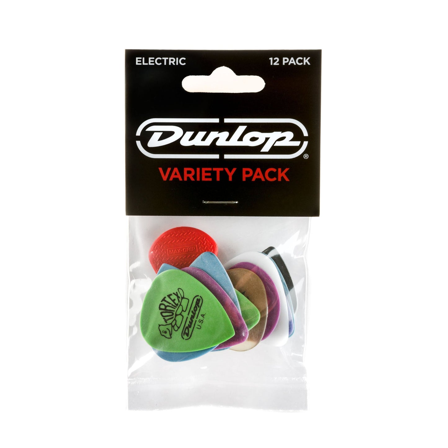 Dunlop PVP113 Electric Pick Variety Pack – 12 Picks