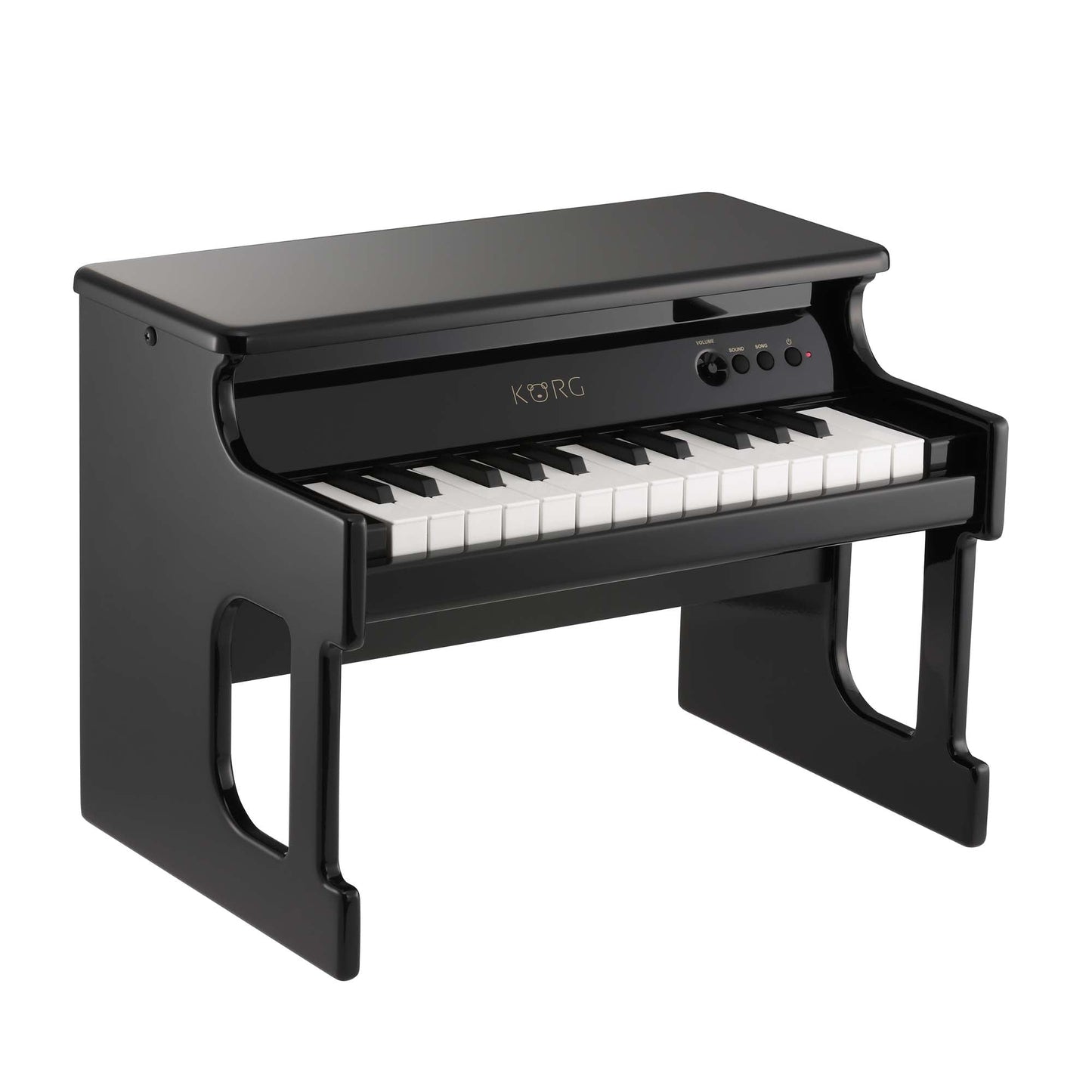 Korg TINYPIANO-BK Digital Toy Piano | 25 Sounds | Black
