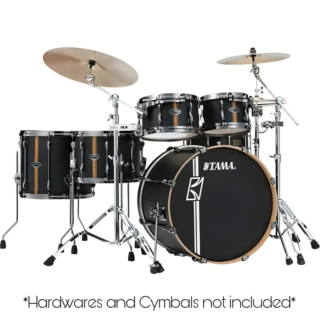 TAMA ML62HZBN2-FBV – Superstar Hyper-Drive 6PC Shell Pack | Flat Black