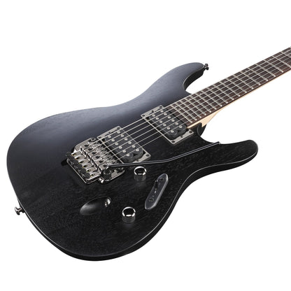 Ibanez S520-WK Electric Guitar | Weathered Black