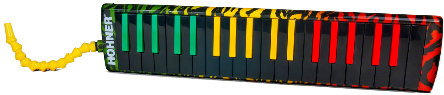 Hohner Airboard Rasta 32 – Melodica | 32 Keys | Colourful