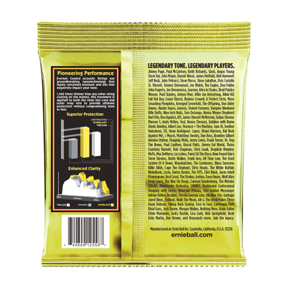 Ernie Ball P02558 Everlast Coated 80/20 Bronze Light Acoustic Strings 11-52