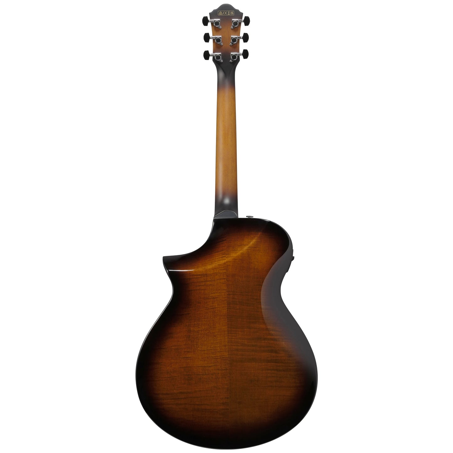 Ibanez AEWC400-AMS - Acoustic Electric Guitar | Amber Sunburst High Gloss