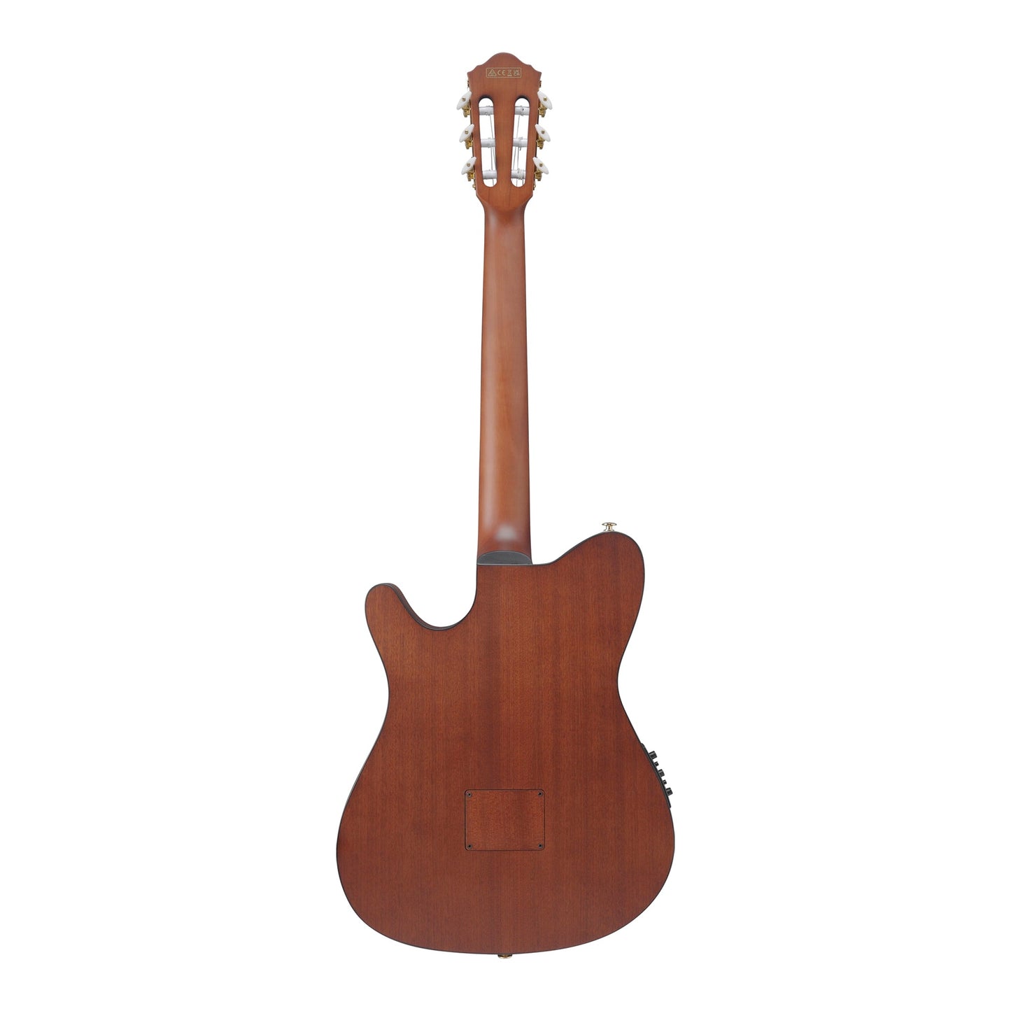 Ibanez FRH10N-RGF Nylon Acoustic Electric Guitar | Rose Gold Metallic Flat