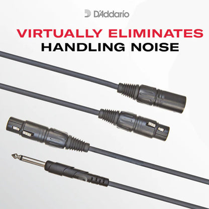 D'Addario PW-CGMIC-25 Classic Series XLR to 1/4-Inch Mic Cable 25ft