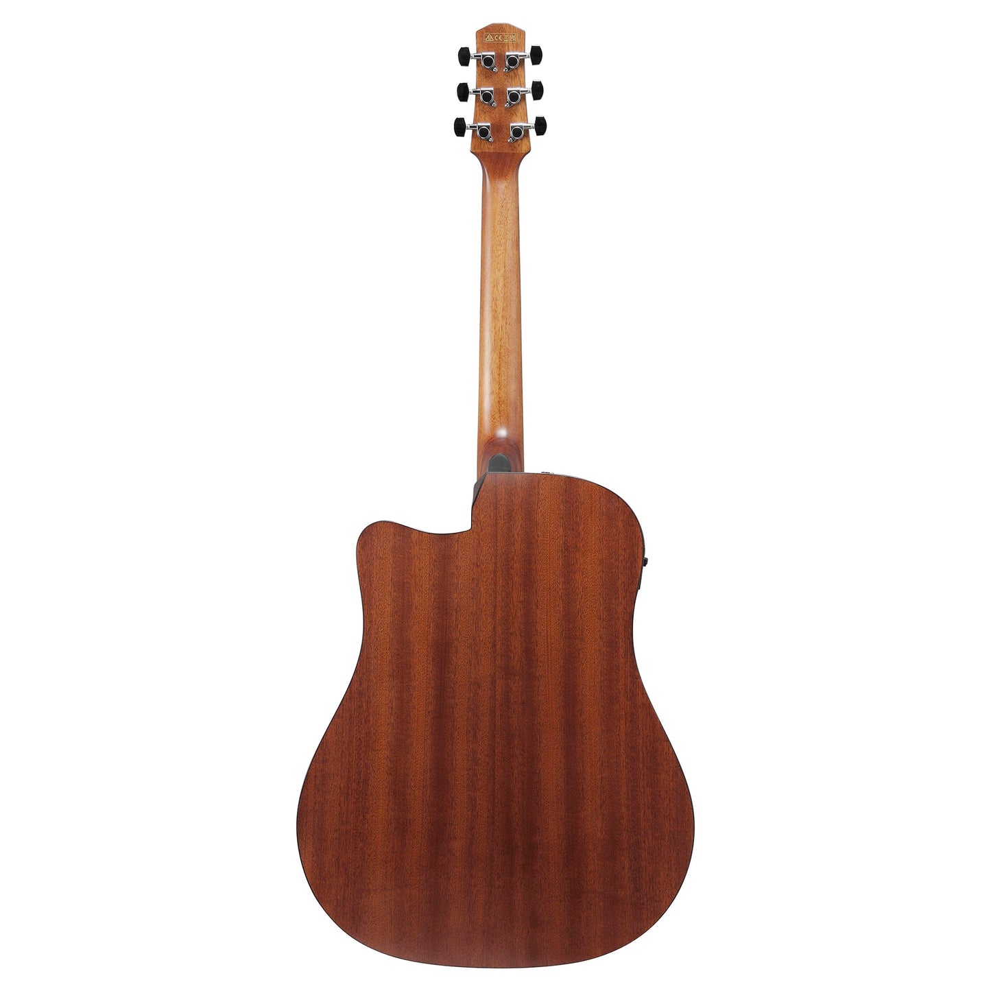 Ibanez AAD50CE-LBS Acoustic Electric Guitar | Light Brown Sunburst Low Gloss