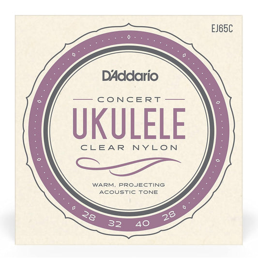 D'Addario EJ65C Pro-Arté Nylon Concert Ukulele Strings GCEA
