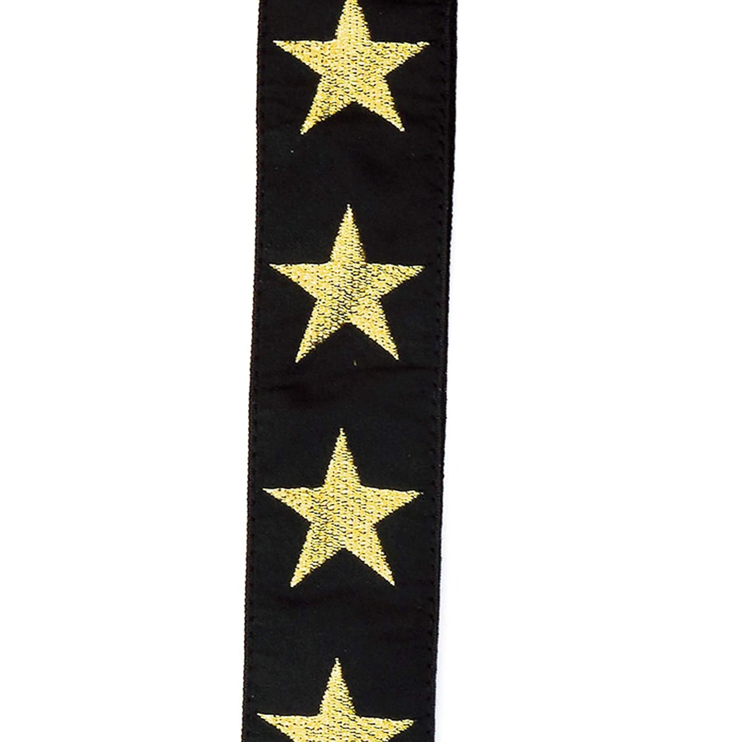 D'Addario 20T05 Gold Star Nylon Woven Guitar Strap 2-Inch