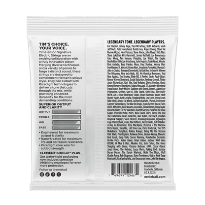 Ernie Ball P03826 Tim Henson Slinky Cobalt Electric Guitar Strings 9.5-46