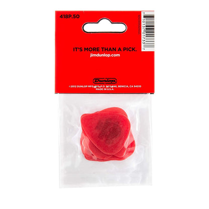 Dunlop 418P.50 Tortex Guitar Picks .50mm | Red