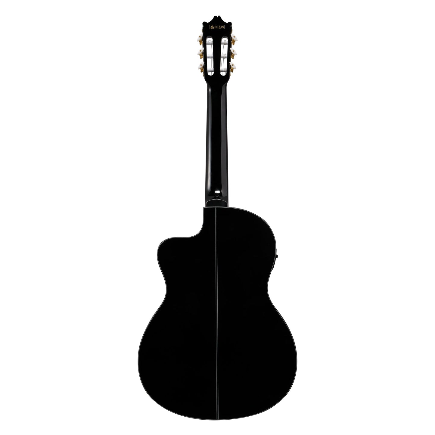 Ibanez GA11CE-BK Classical Electric Guitar | Black High Gloss