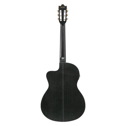 Ibanez GA5MHTCE-WK - Classical Acoustic Electric Guitar | Weathered Black Open Pore