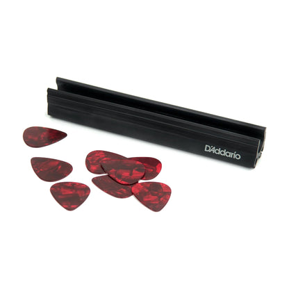 D'Addario PW-MPH-01 Mic Stand Pick Holder Black 10 Picks