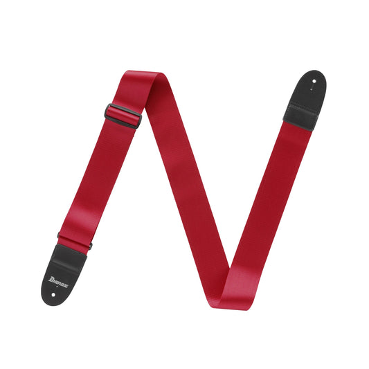 Ibanez GS64-RD – Red Polypropylene Guitar Strap