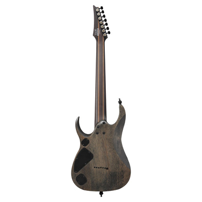 Ibanez RGD71ALPA-CKF 7-String Electric Guitar | Charcoal Burst Black Stained Flat
