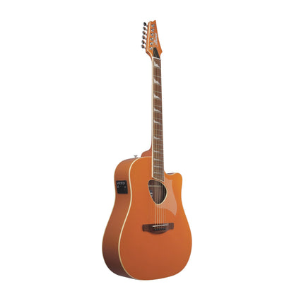 Ibanez ALT30-DOM Acoustic Electric Guitar | Dark Orange Metallic High Gloss