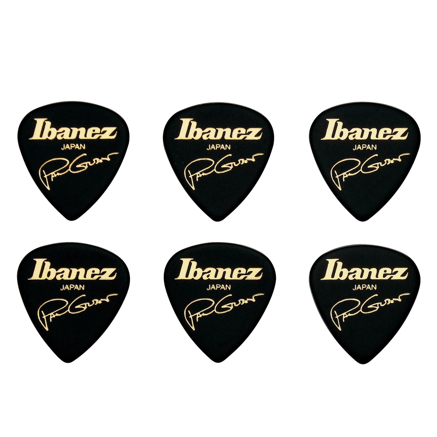 Ibanez B1000PG-BK – Paul Gilbert Picks 1.0mm | 6-Pack Black