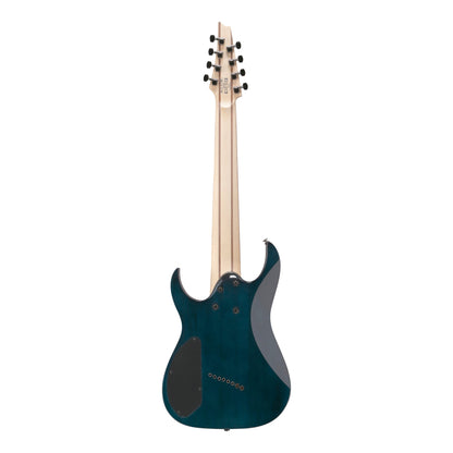Ibanez RGMS8PB-CBS 8-String Electric Guitar | Cosmic Blue Starburst
