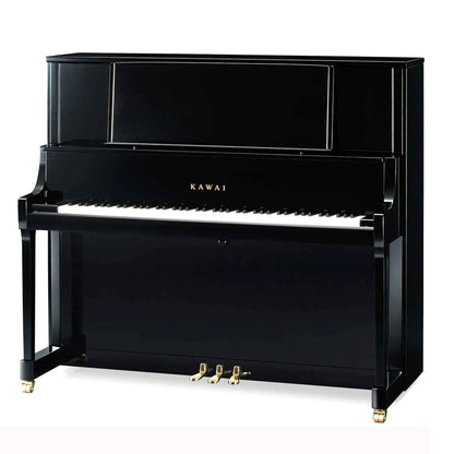 Kawai K-800 Upright Piano With Bench | Ebony Polish