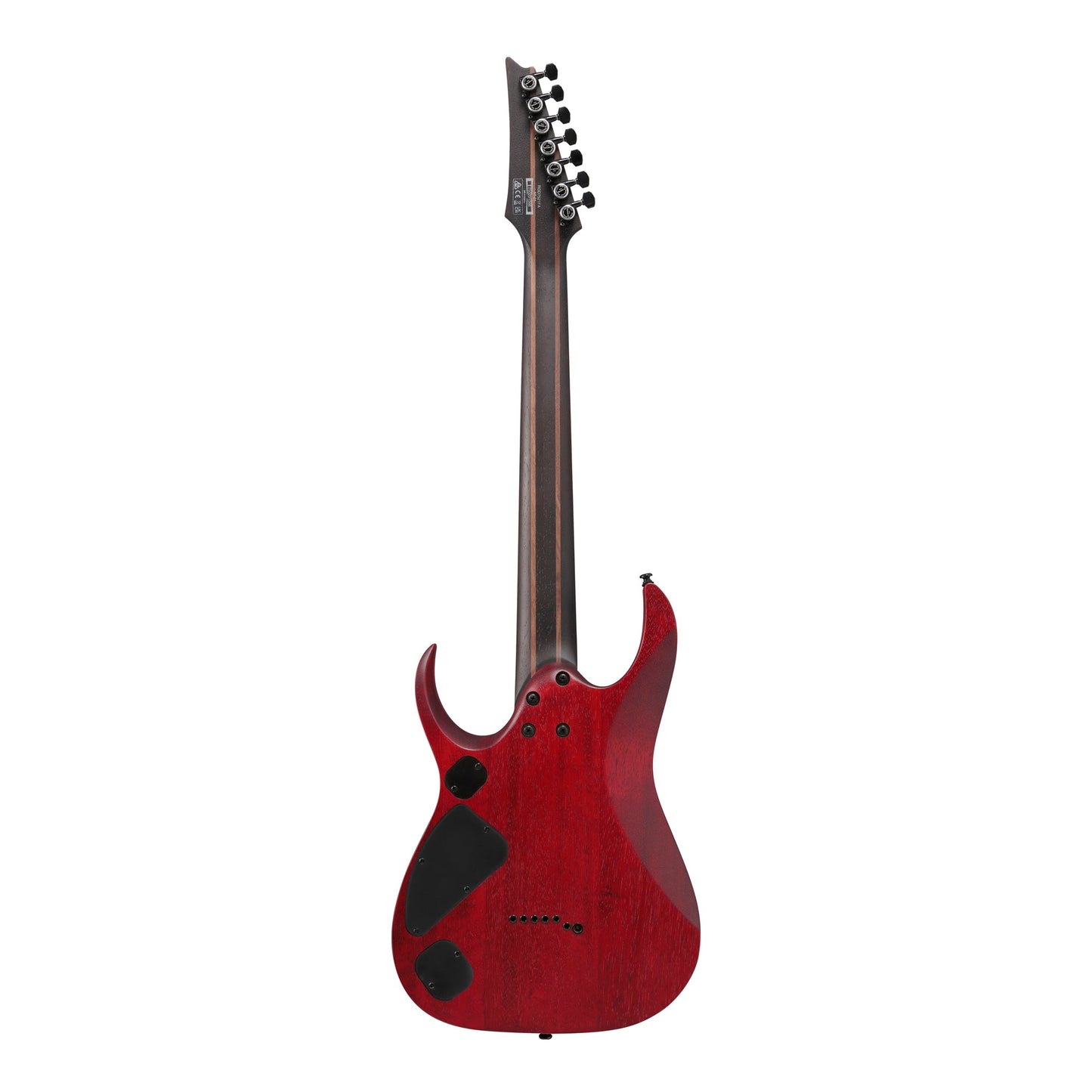 Ibanez RGD721FA-WUF 7-String Electric Guitar | Stained Wine Red Burst Flat