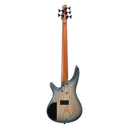 Ibanez SR605E-CTF 5-String Bass Guitar | Cosmic Blue Starburst Flat
