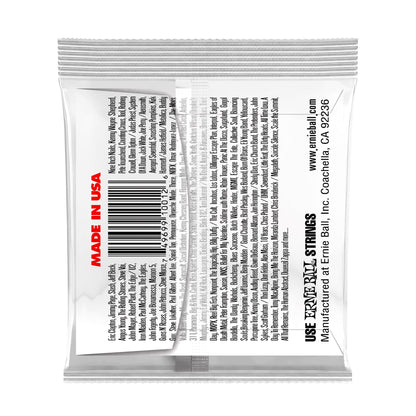 Ernie Ball P01011 Plain Steel .011 Electric Acoustic Guitar Single Strings 6-Pack