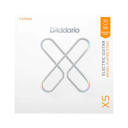 D'Addario XSE1056 XS Nickel Coated 7-String Electric Guitar Strings