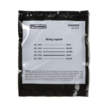 Dunlop DJN0920 Banjo Strings 09-20 | 5-String