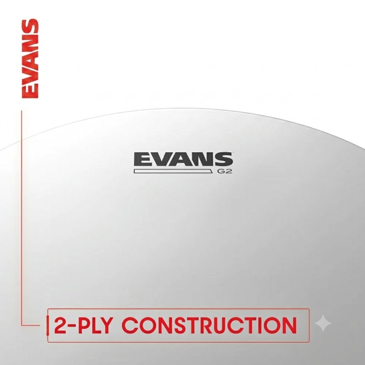Evans B10G2 Gen G2 10" Coated Tom Drumhead | Batter
