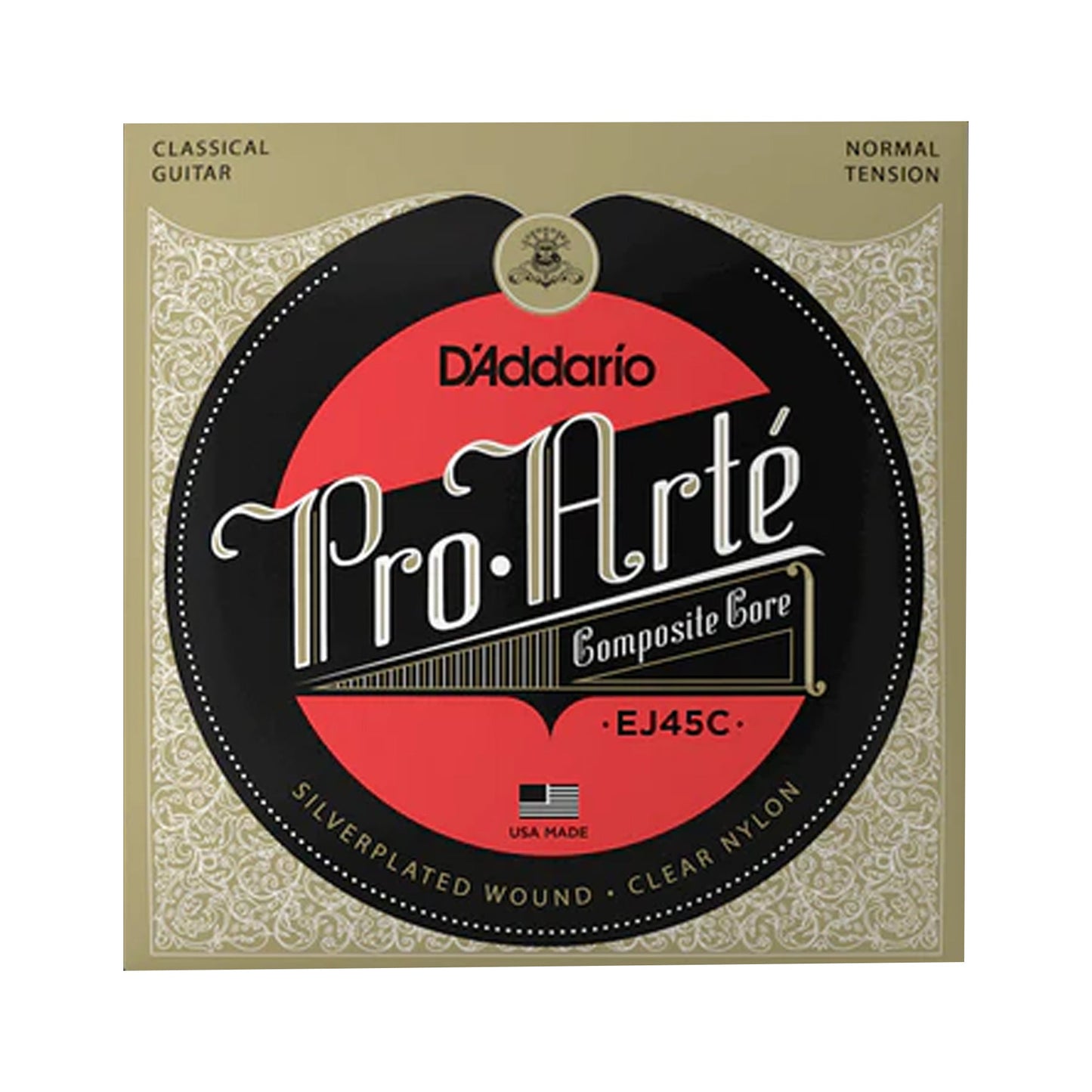 D'Addario EJ45C Pro-Arté Composite Classical Guitar Strings Normal