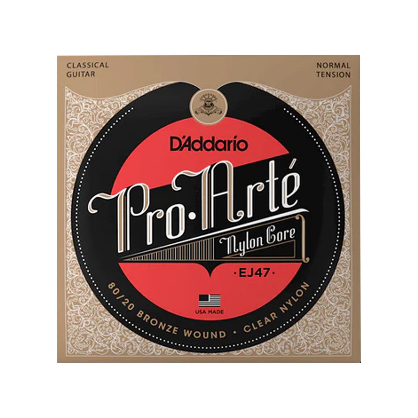 EJ47 Pro-Arté 80/20 Bronze Classical Guitar Strings Normal