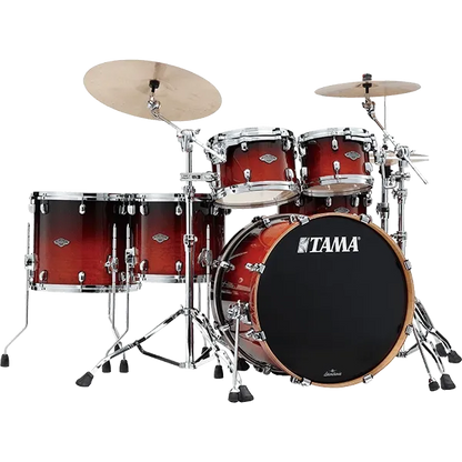 TAMA MBS42RZS-DCF – Starclassic Performer 4PC Drum Set | Dark Cherry