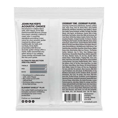 Ernie Ball P02348 Earthwood Bell Bronze Light Acoustic Strings 11-52